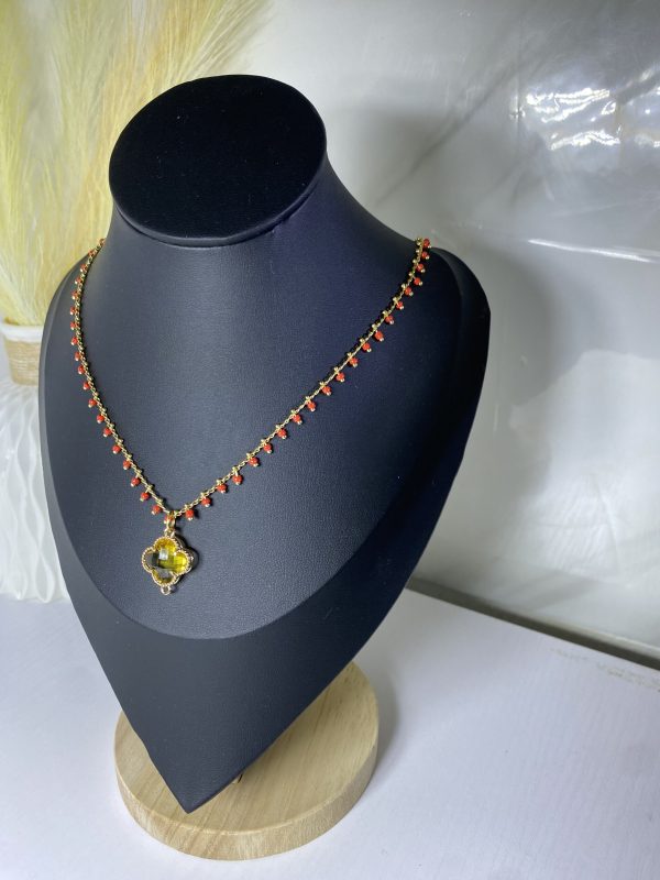 Sochi’s Éclat Aurelia Necklace (Red Edition) - Image 3