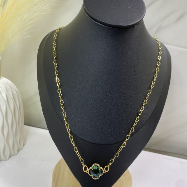 Sochi’s Éclat Roselle Clover Long Necklace