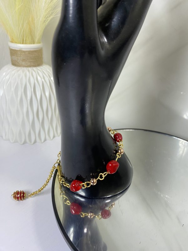 Sochi’s Éclat Virelle Bracelet – Red Edition - Image 3