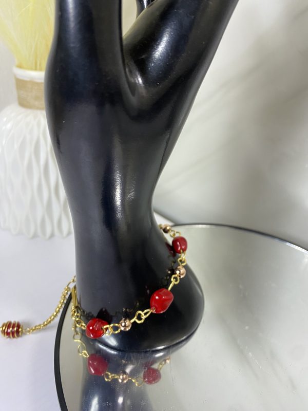 Sochi’s Éclat Virelle Bracelet – Red Edition - Image 4