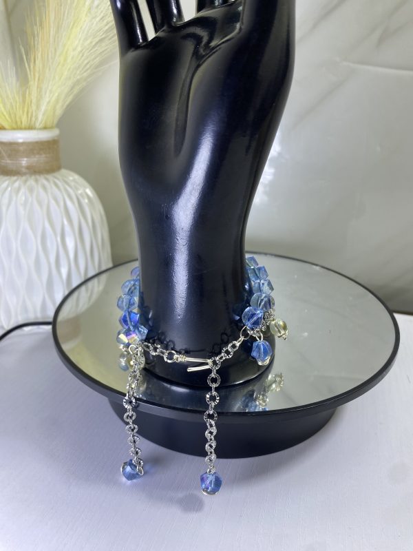 Sochi’s Éclat Clarisse Bracelet – Crystal Blue Edition - Image 3