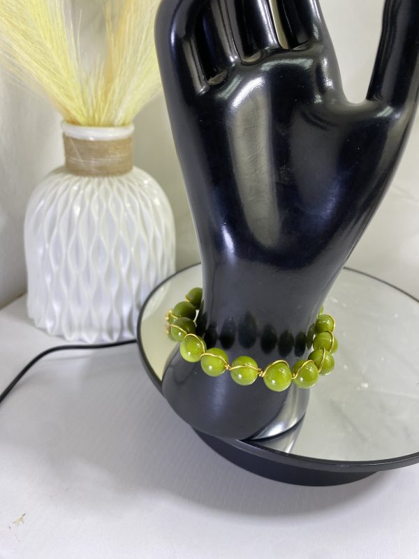 Sochi’s Éclat Queenelle Bracelet – Green Edition - Image 2