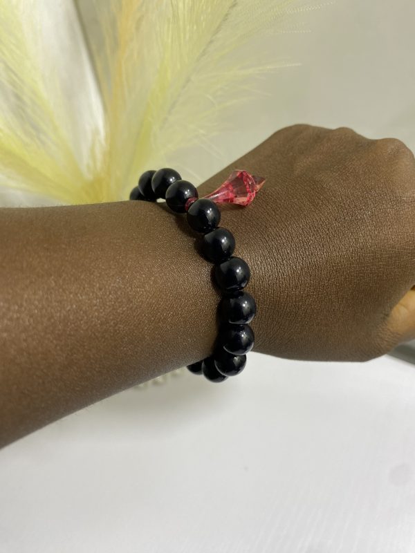 Sochi’s Éclat Essence Bracelet – Deep Pink Accent Edition - Image 2