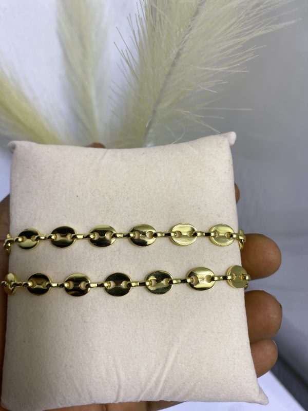 Sochi’s Éclat Aurelion Bracelet – Gold Link Edition - Image 3