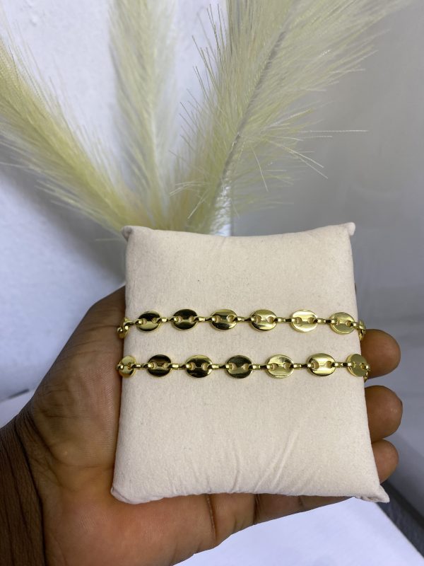 Sochi’s Éclat Aurelion Bracelet – Gold Link Edition - Image 4