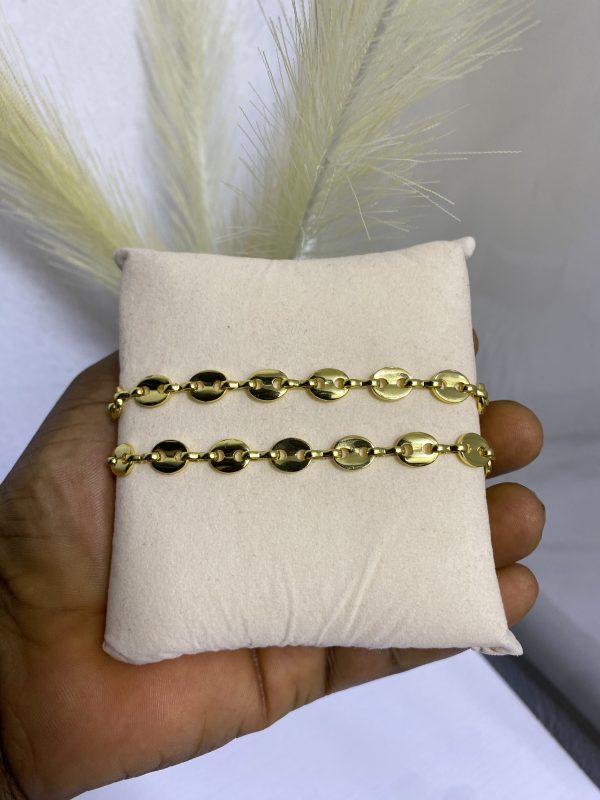 Sochi’s Éclat Aurelion Bracelet – Gold Link Edition - Image 2