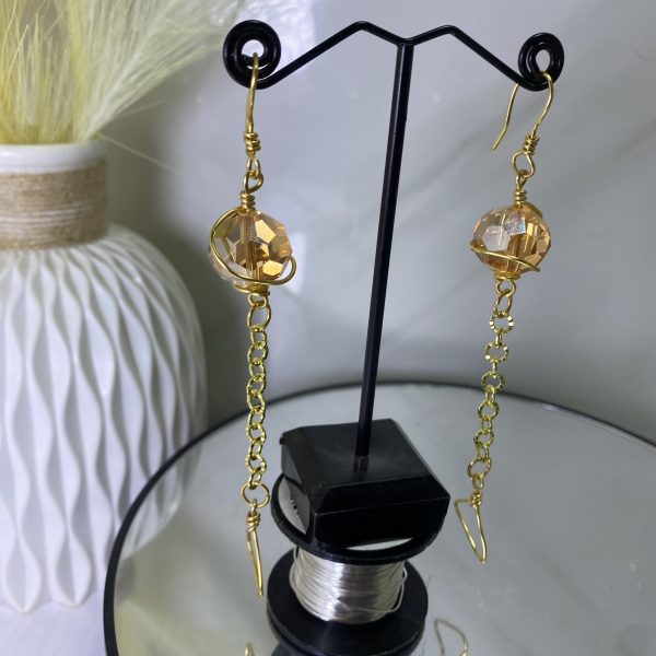 Sochi’s Éclat Norelle Earrings – Amber Luxe Edition