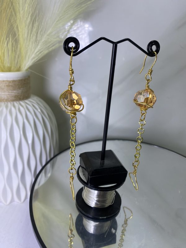 Sochi’s Éclat Norelle Earrings – Amber Luxe Edition