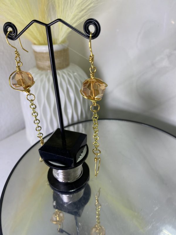 Sochi’s Éclat Norelle Earrings – Amber Luxe Edition - Image 4