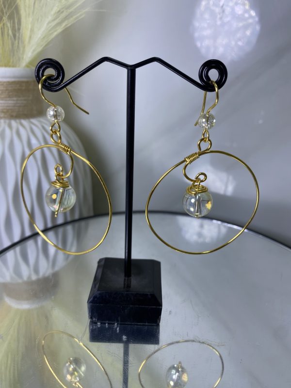 Sochi’s Éclat Lunaria Earrings – Halo Drop Edition - Image 3