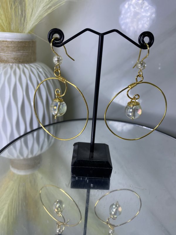 Sochi’s Éclat Lunaria Earrings – Halo Drop Edition - Image 2