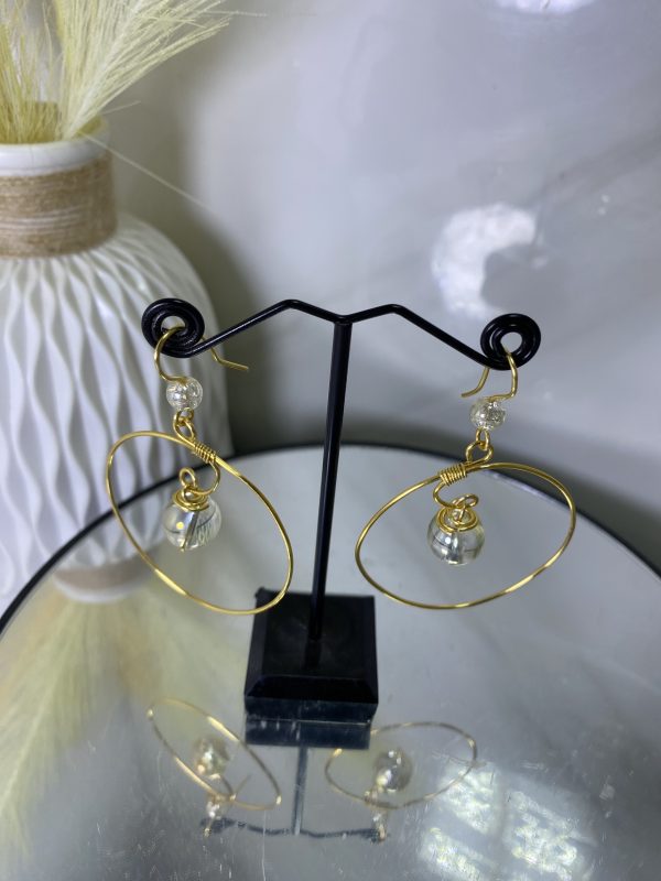 Sochi’s Éclat Lunaria Earrings – Halo Drop Edition - Image 4