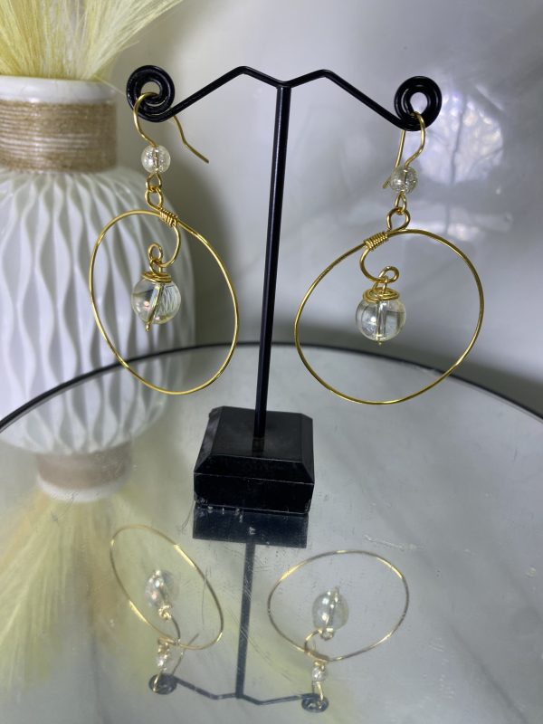 Sochi’s Éclat Lunaria Earrings – Halo Drop Edition - Image 5