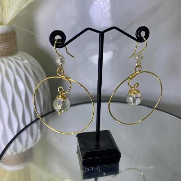 Sochi’s Éclat Lunaria Earrings – Halo Drop Edition