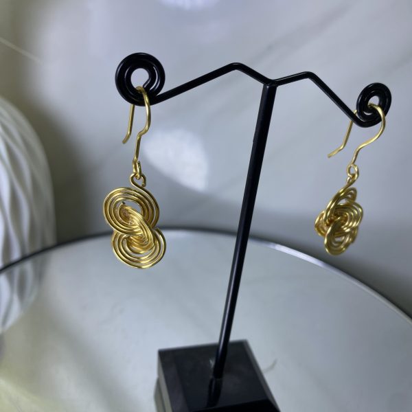 Sochi’s Éclat Coraline Earrings – Spiral Gold Edition