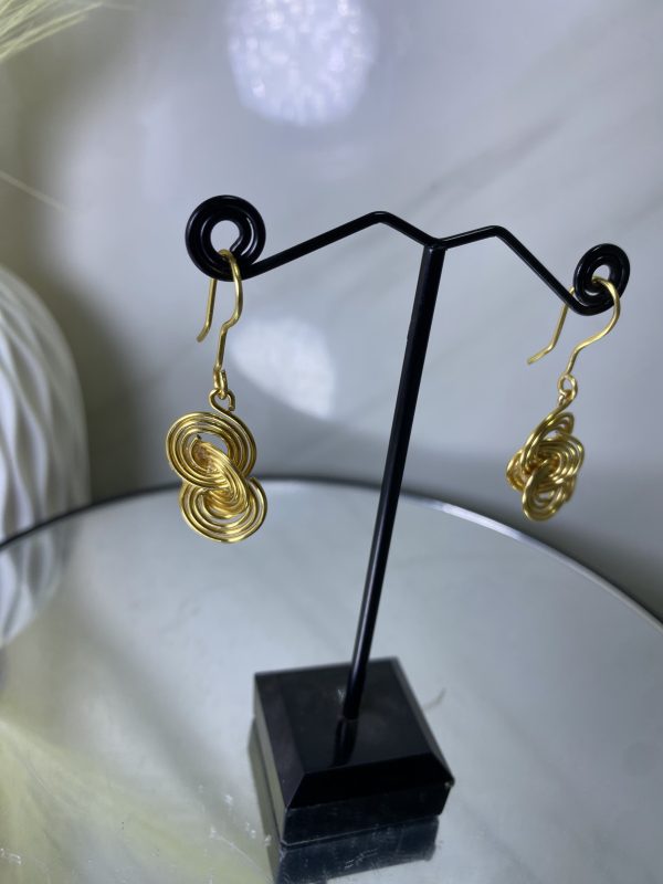 Sochi’s Éclat Coraline Earrings – Spiral Gold Edition